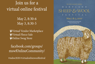  Maryland Sheep & Wool goes virtual and we will be there! - Solitude Wool