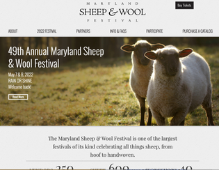  🎵 Are you going to Maryland Fair? 🎵 Fleeeeces, sheep, equipment and yarn! 🎵 - Solitude Wool
