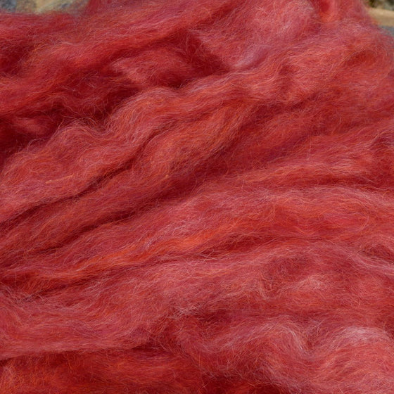 Leicester Longwool roving - Solitude Wool
